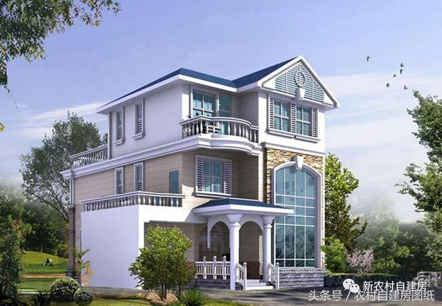 9款農(nóng)村別墅設(shè)計圖帶柴火灶，高端又接地氣，讓你的生活幸福滿滿