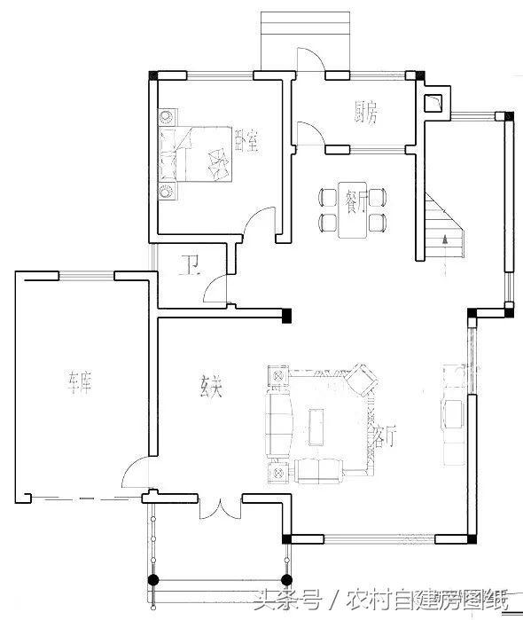 9款農(nóng)村別墅設(shè)計圖帶柴火灶，高端又接地氣，讓你的生活幸福滿滿