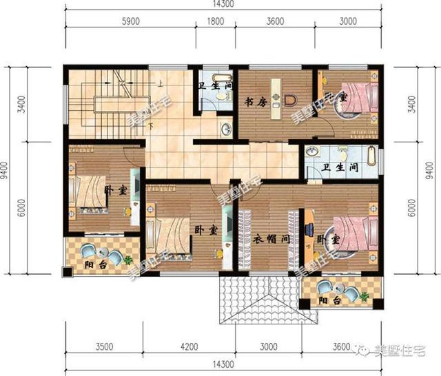 3款兩層很適合在農村建的小別墅設計圖，簡單經濟實用又美觀，你看了一定會喜歡的