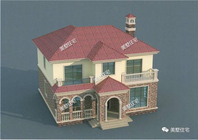 3款兩層很適合在農村建的小別墅設計圖，簡單經濟實用又美觀，你看了一定會喜歡的