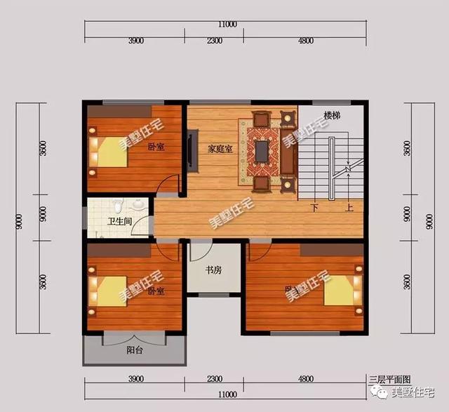極具現(xiàn)代風(fēng)格的別墅設(shè)計(jì)圖，造價(jià)也不高，是小宅基地的完美首選