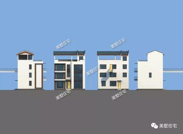 極具現(xiàn)代風(fēng)格的別墅設(shè)計(jì)圖，造價(jià)也不高，是小宅基地的完美首選