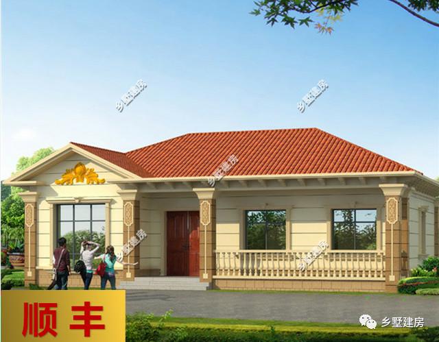 中式三層別墅設計圖還設有茶室，能建起這樣的別墅也著實挺拉風