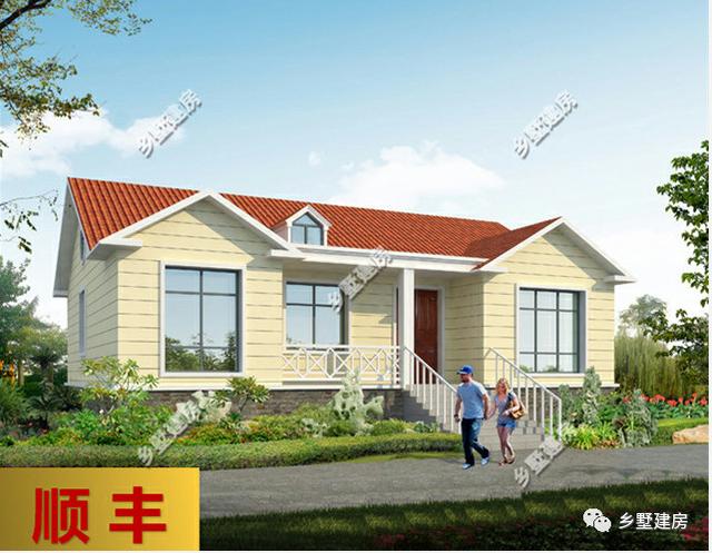 中式三層別墅設計圖還設有茶室，能建起這樣的別墅也著實挺拉風