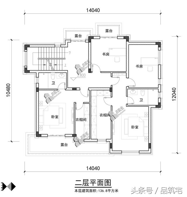 三層現(xiàn)代風(fēng)格別墅設(shè)計(jì)圖，純白陶板立面，簡潔利落，既美觀又實(shí)用！