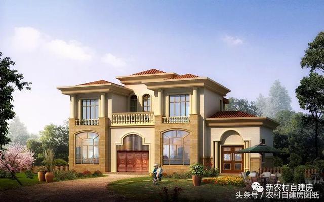 3款不同風(fēng)格的農(nóng)村自建房設(shè)計(jì)圖，造價(jià)不到20萬(wàn)，滿足你的一切要求