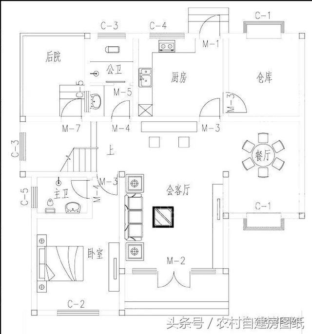 3款不同風(fēng)格的農(nóng)村自建房設(shè)計(jì)圖，造價(jià)不到20萬(wàn)，滿足你的一切要求