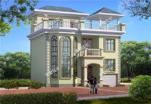 這款108平別墅設(shè)計圖，造價低，建起來不輸大房子，宅基地小的看過來