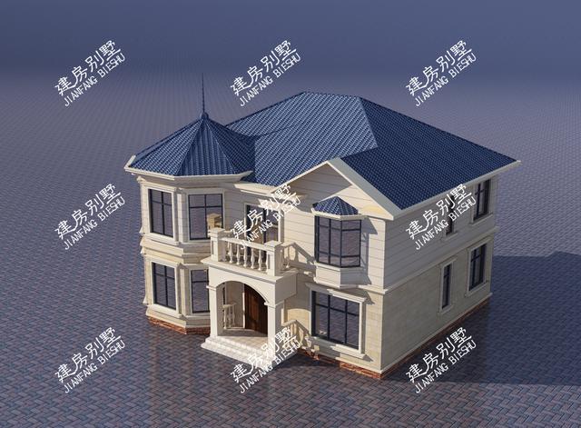 25萬建成二層別墅設計圖，帶空中花園，讓你的生活悠然自在