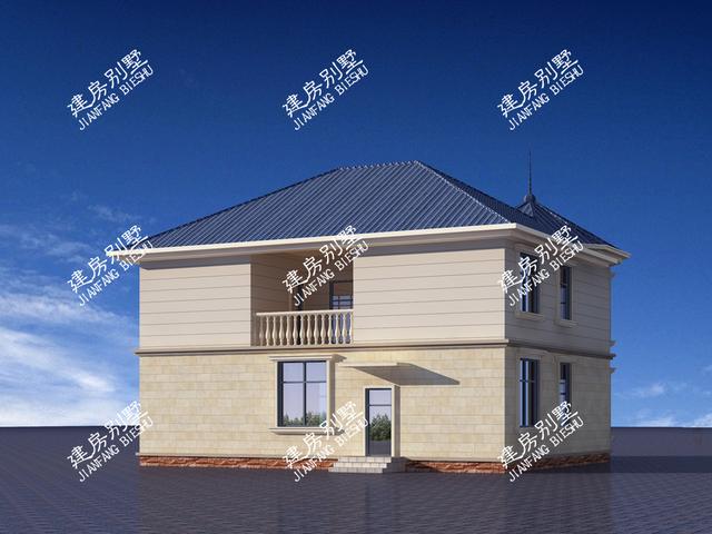 25萬建成二層別墅設計圖，帶空中花園，讓你的生活悠然自在