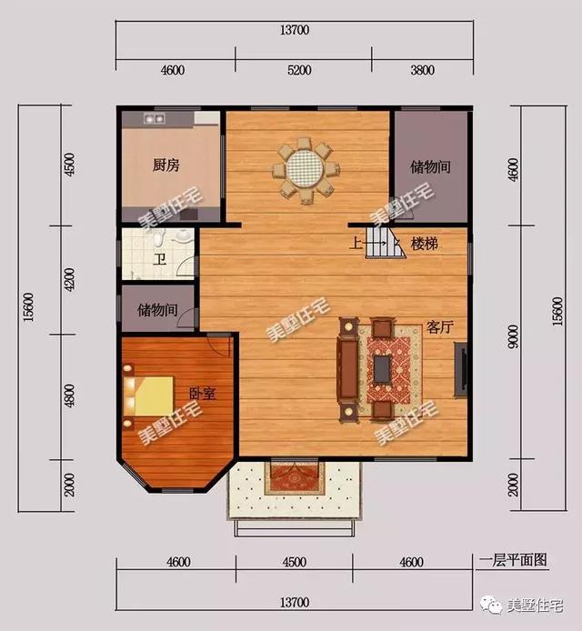 兩棟大氣體面的三層別墅設(shè)計圖，又好看又實用難怪大家都喜歡