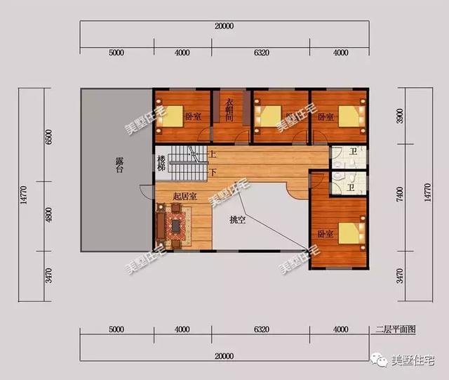 兩棟大氣體面的三層別墅設(shè)計圖，又好看又實用難怪大家都喜歡