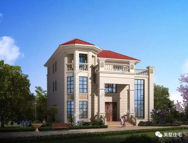 兩棟大氣體面的三層別墅設(shè)計圖，又好看又實用難怪大家都喜歡