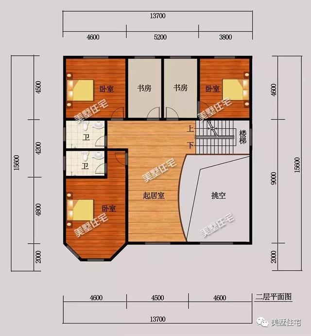 兩棟大氣體面的三層別墅設(shè)計圖，又好看又實用難怪大家都喜歡
