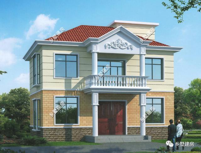 這3款簡約農(nóng)村小別墅設(shè)計(jì)圖，每款不到20萬，人人可建的小別墅
