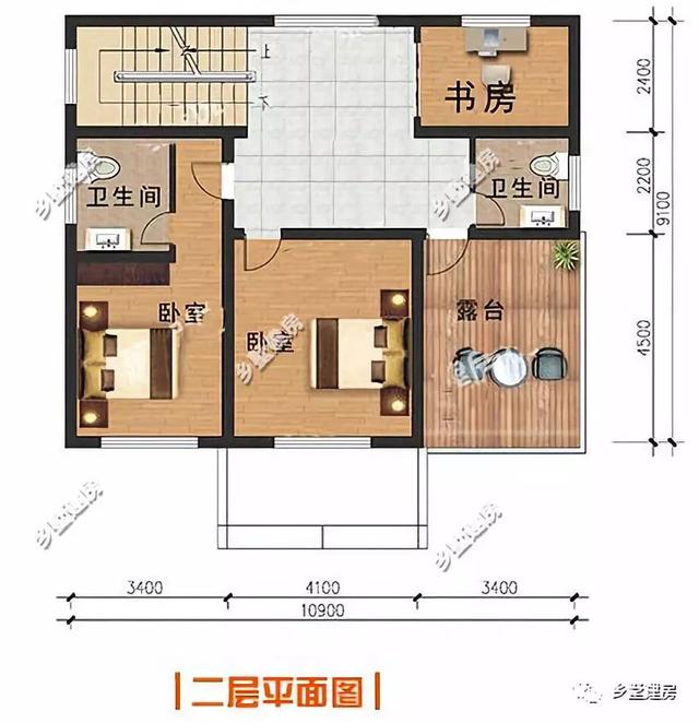 這3款簡約農(nóng)村小別墅設(shè)計(jì)圖，每款不到20萬，人人可建的小別墅