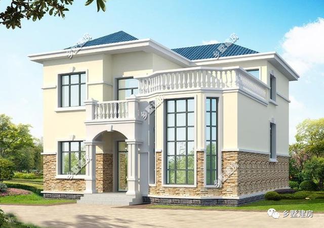 這3款簡約農(nóng)村小別墅設(shè)計(jì)圖，每款不到20萬，人人可建的小別墅