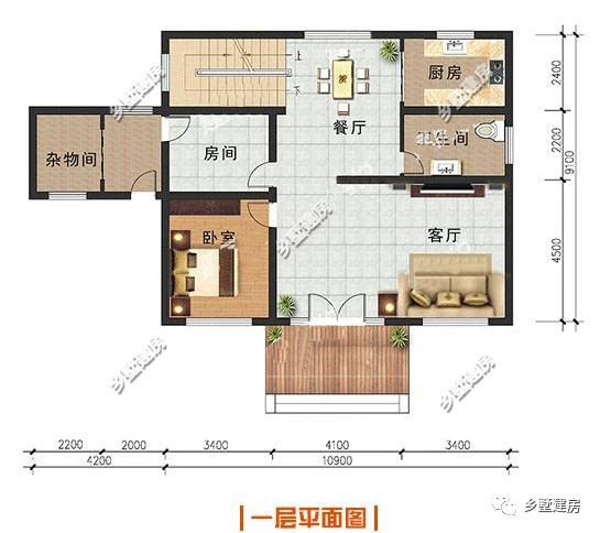 這3款簡約農(nóng)村小別墅設(shè)計(jì)圖，每款不到20萬，人人可建的小別墅