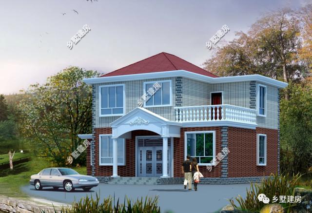 這3款簡約農(nóng)村小別墅設(shè)計(jì)圖，每款不到20萬，人人可建的小別墅