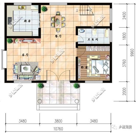 這3款簡約農(nóng)村小別墅設(shè)計(jì)圖，每款不到20萬，人人可建的小別墅