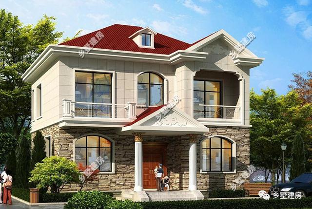 在農(nóng)村只要造價(jià)20萬(wàn)就能建棟別墅，全套設(shè)計(jì)施工圖紙，造型美觀，你們信嗎？