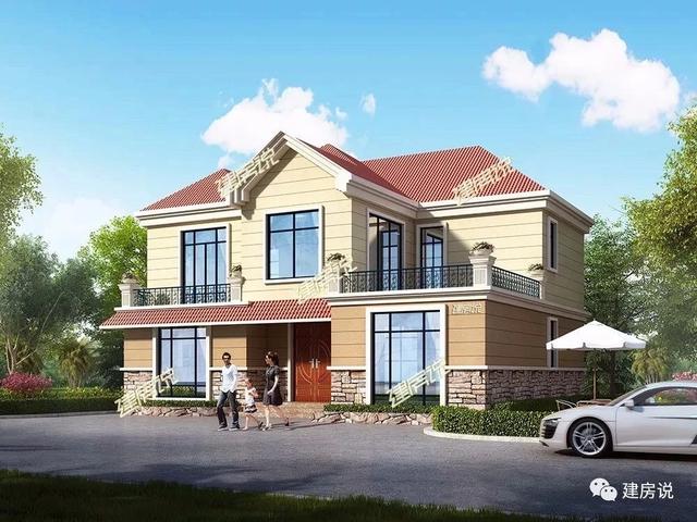 22套二層別墅設(shè)計圖同款，這款戶型非常火爆，已經(jīng)成為一種潮流了