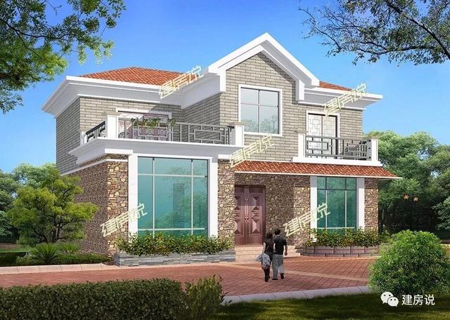 22套二層別墅設(shè)計圖同款，這款戶型非?；鸨?，已經(jīng)成為一種潮流了