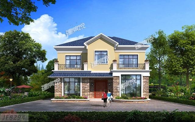 22套二層別墅設(shè)計圖同款，這款戶型非常火爆，已經(jīng)成為一種潮流了