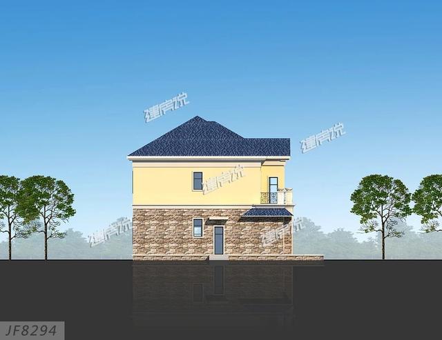 22套二層別墅設(shè)計圖同款，這款戶型非?；鸨呀?jīng)成為一種潮流了