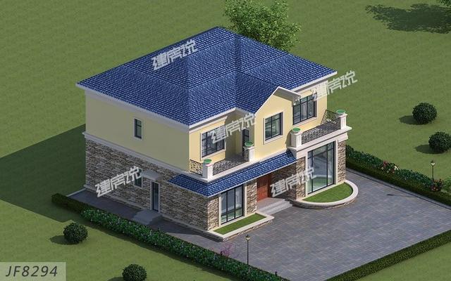 22套二層別墅設(shè)計圖同款，這款戶型非?；鸨?，已經(jīng)成為一種潮流了