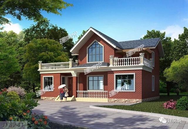 22套二層別墅設(shè)計圖同款，這款戶型非?；鸨?，已經(jīng)成為一種潮流了