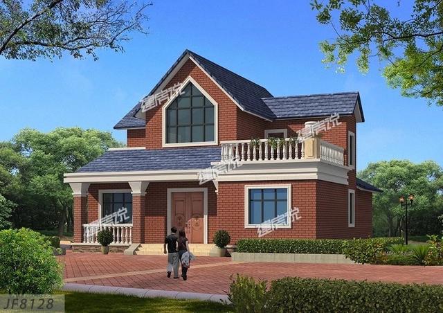 22套二層別墅設(shè)計圖同款，這款戶型非?；鸨?，已經(jīng)成為一種潮流了