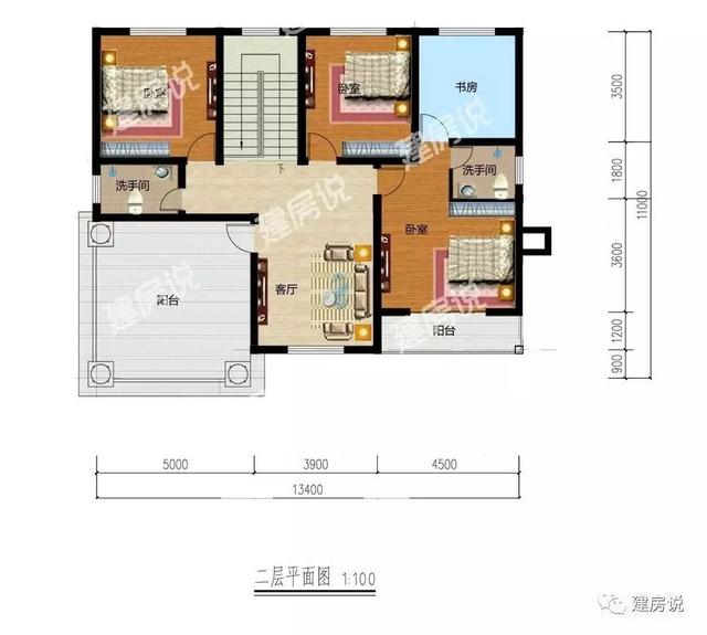 22套二層別墅設(shè)計圖同款，這款戶型非常火爆，已經(jīng)成為一種潮流了
