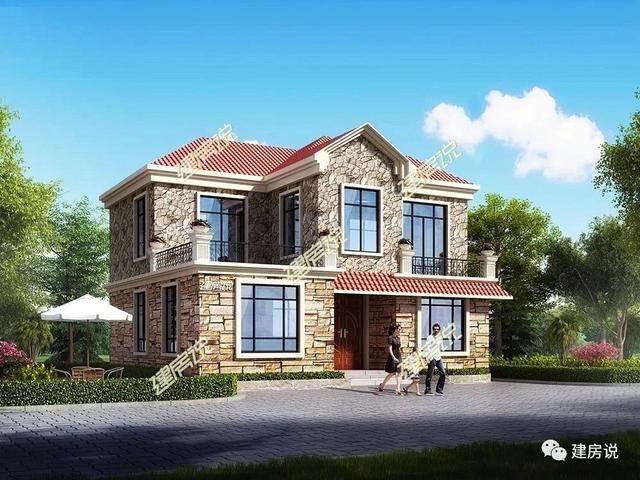 22套二層別墅設(shè)計圖同款，這款戶型非?；鸨?，已經(jīng)成為一種潮流了