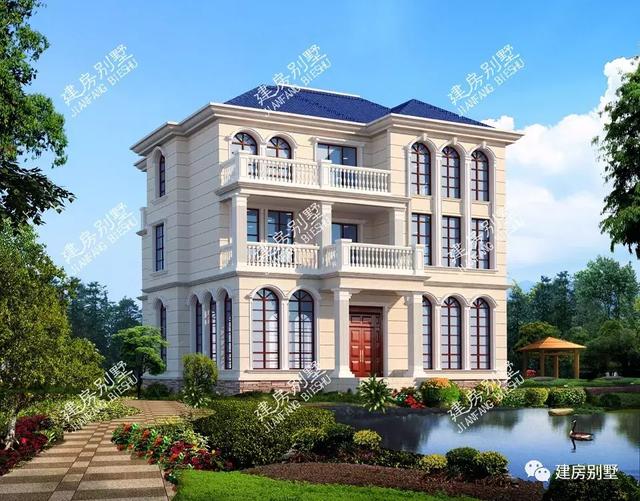 4款帶地下室的別墅設計圖，個性又氣派，住在這樣的房子里是一種享受