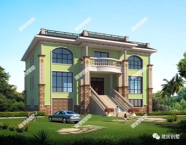 4款帶地下室的別墅設計圖，個性又氣派，住在這樣的房子里是一種享受