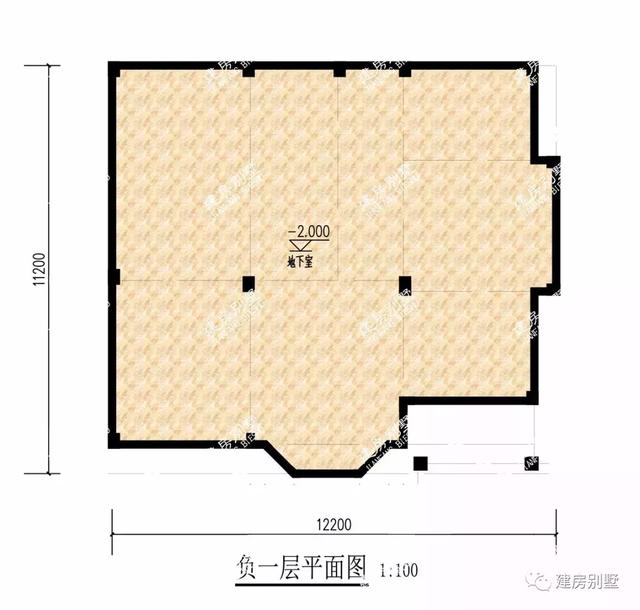 4款帶地下室的別墅設計圖，個性又氣派，住在這樣的房子里是一種享受