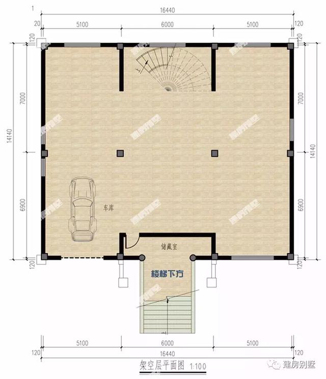 4款帶地下室的別墅設計圖，個性又氣派，住在這樣的房子里是一種享受