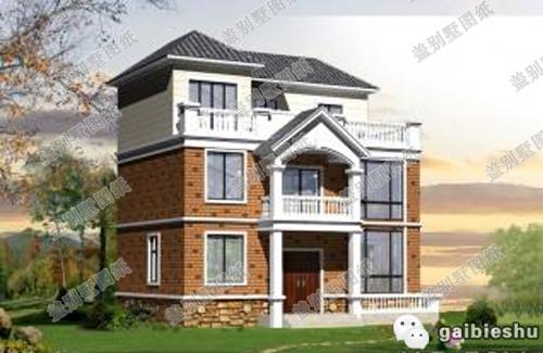 2款主體造價約30萬的二層別墅設計圖，每一款都布局合理，活動空間充足