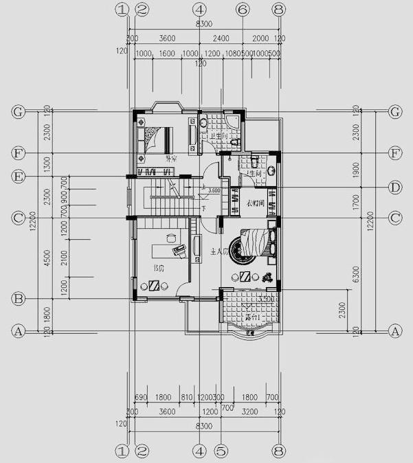 2款主體造價約30萬的二層別墅設計圖，每一款都布局合理，活動空間充足