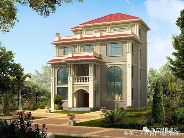 強烈推薦4款開間12米的別墅設(shè)計圖，每一款都有特別之處