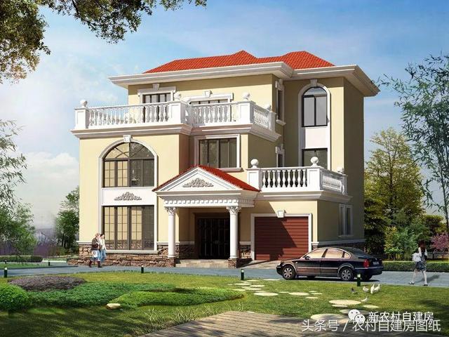 強烈推薦4款開間12米的別墅設(shè)計圖，每一款都有特別之處