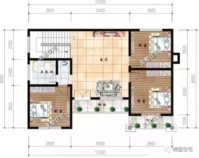 這棟10二層小別墅設(shè)計(jì)圖，不僅造價(jià)低外觀也十分漂亮