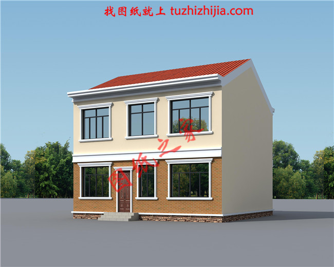 農(nóng)村13萬元二層小樓圖，簡(jiǎn)單易建