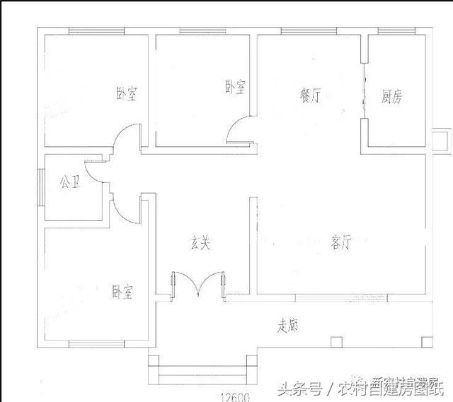 3款一層農(nóng)村別墅設(shè)計(jì)圖，性價(jià)比高，居住肯定很舒服