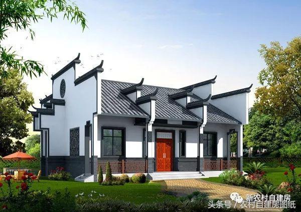 3款一層農(nóng)村別墅設(shè)計(jì)圖，性價(jià)比高，居住肯定很舒服