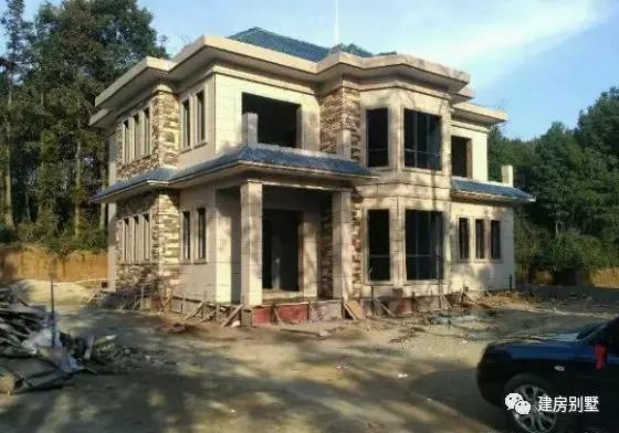 分享一棟主體30萬(wàn)的別墅設(shè)計(jì)效果圖，建好后的房子效果比原圖還好