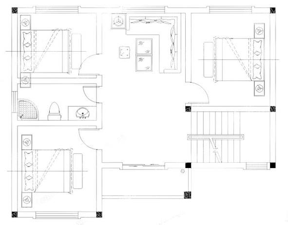 2款磚混結(jié)構(gòu)三層別墅設計圖，完美的戶型，讓人不禁贊賞一番