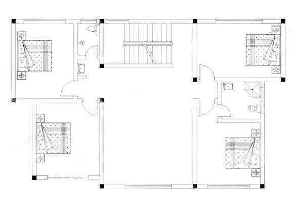 2款磚混結(jié)構(gòu)三層別墅設計圖，完美的戶型，讓人不禁贊賞一番