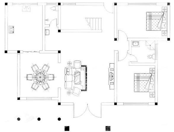 2款磚混結(jié)構(gòu)三層別墅設計圖，完美的戶型，讓人不禁贊賞一番